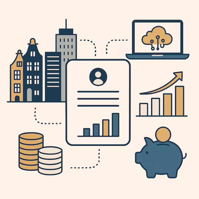Sistema salarial y retenciones sobre el salario en Países Bajos